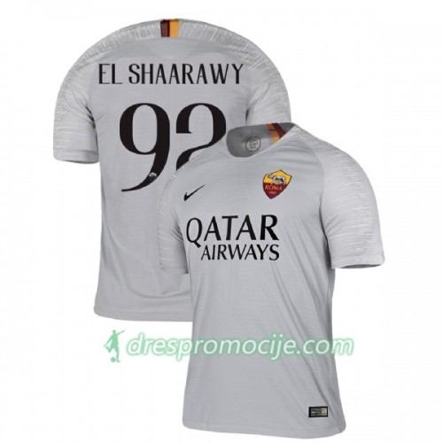 AS Roma Dres El Shaarawy 92 Gostujući 2018/19 Kratkih Rukava AS Roma Dres El Shaarawy 92 Gostujući 2018/19 Kratkih Rukava
